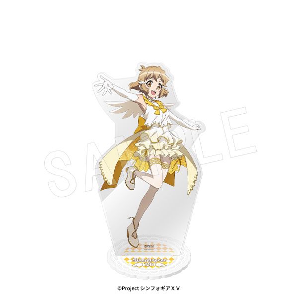 ☆【未使用】戦姫完食シンフォギア～調めし～ 大輪花火アクリルカード