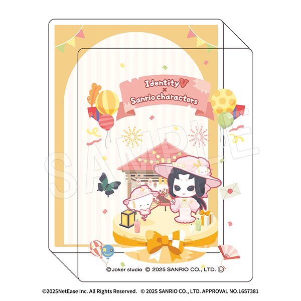 1月発送】第五人格×サンリオキャラクターズ アクリルブロック 芸者×こ