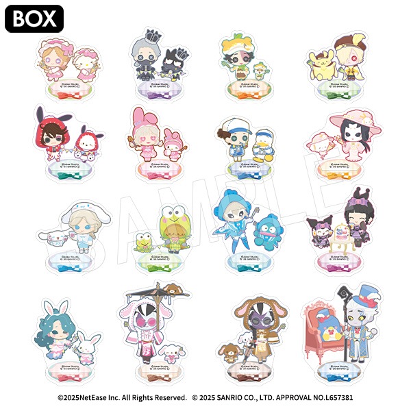 第五人格　傭兵　ナワーブ　アクスタ　ミニブロマイド　しおり　サンリオ　３点セット 000000012333_rWqeu4p.jpg