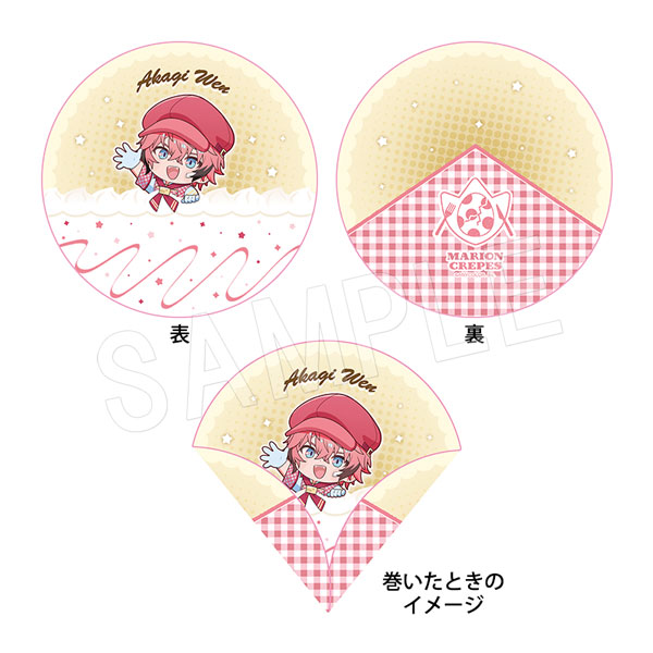 12月～1月発送】にじさんじ ハンカチ マリオンクレープ 赤城ウェン