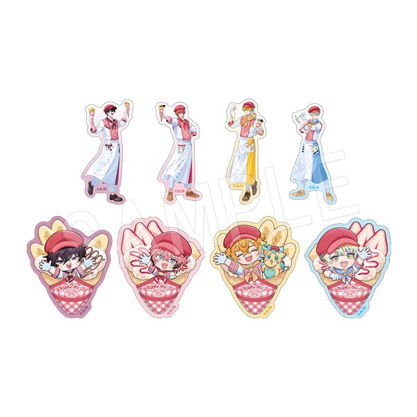 紫雨こころ マリオンクレープ 缶バッジ 10個セット キミとアイドルプリキュア マリオンクレープ 缶バッジ こころ