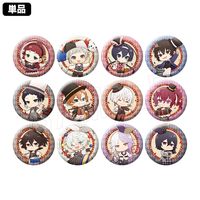 1月発送】文豪ストレイドッグス トレーディング缶バッジ ミニキャラ