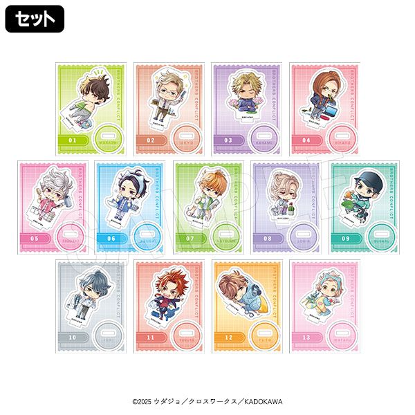 BROTHERS CONFLICT �ȥ졼�ǥ��󥰥ߥ˥���饢����륹����� �⡼�˥󥰥롼�ƥ���ver.(SET)