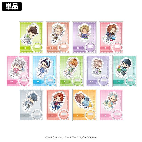 BROTHERS CONFLICT �ȥ졼�ǥ��󥰥ߥ˥���饢����륹����� �⡼�˥󥰥롼�ƥ���ver.(pcs)