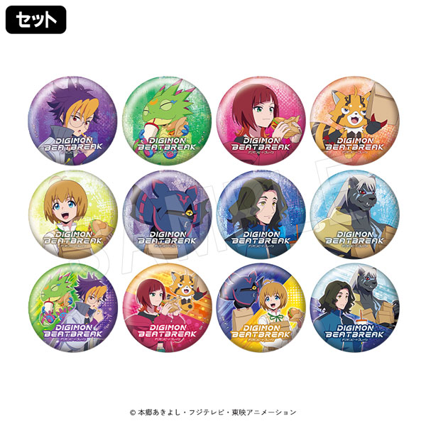 2月発送】DIGIMON BEATBREAK トレーディングホロ缶バッジ AGF2025ver