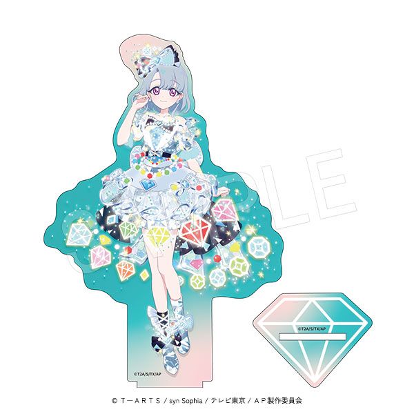 3月発送】ひみつのアイプリ オーロラアクリルフィギュアスタンド 六堂