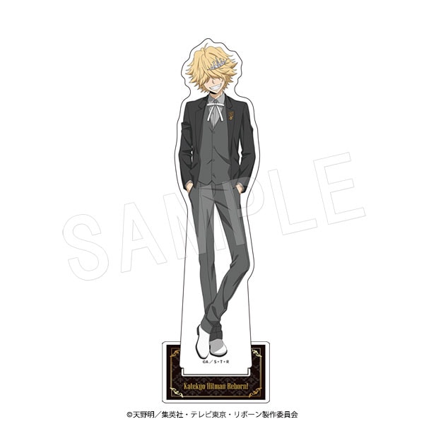 スクアーロ　グリッター缶バッジ　黒スーツ　Rジャンフェス　ゴールドポストカード スクアーロ グリッター缶バッジ 黒スーツ Rジャンフェス ゴールド