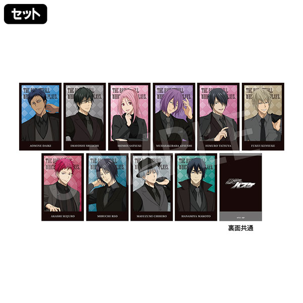 nqrse ひきフェス2020 黒スーツ 32点 2月発送】黒子のバスケ ポラショットコレクション JF2026黒スーツver