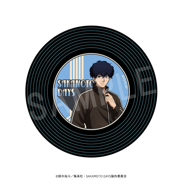 4月発送】SAKAMOTO DAYS まわる！レコード風マグネット デニムver. 勢