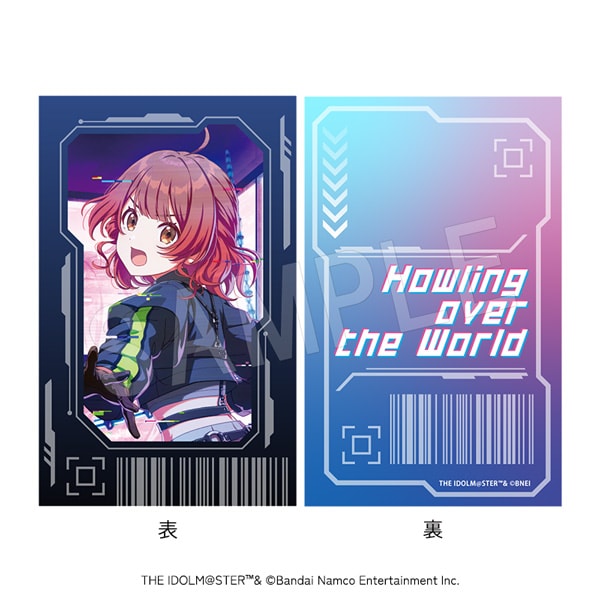 4月発送】学園アイドルマスター Howling over the World カードキー風