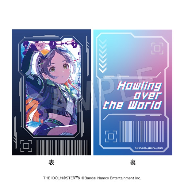 4月発送】学園アイドルマスター Howling over the World カードキー風