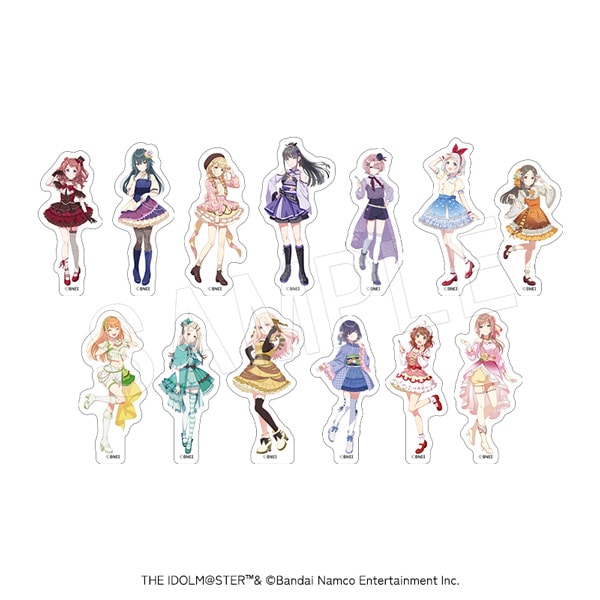 6月発送】学園アイドルマスター フレークシールセット スイーツver