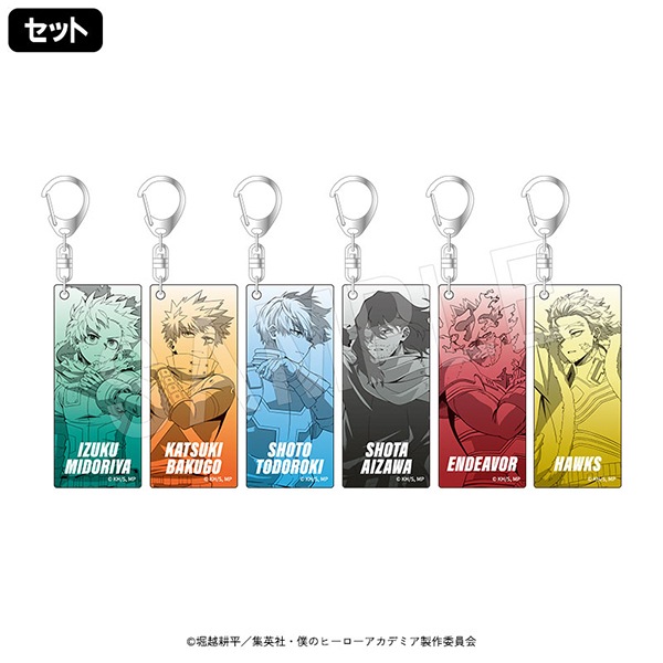 7月発送】僕のヒーローアカデミア トレーディンググリッターアクリル