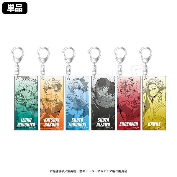 3月発送】僕のヒーローアカデミア トレーディンググリッターアクリル