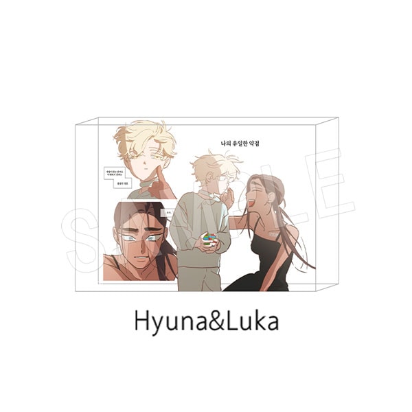 ALIEN STAGE Karmic Angelシリーズ Till＆Ivan ALIEN STAGE Karmic Angelシリーズ アクリルブロック Hyuna&Luka | あ