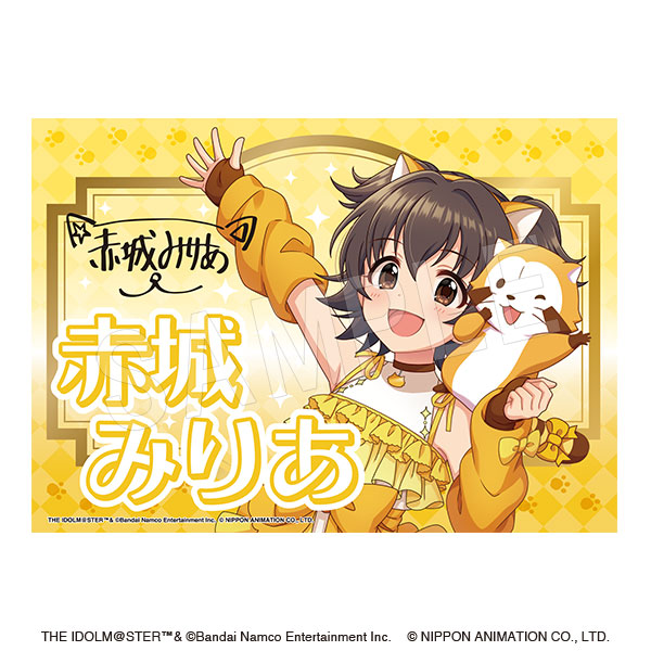 7月発送】アイドルマスター シンデレラガールズ × ラスカル サイン入り