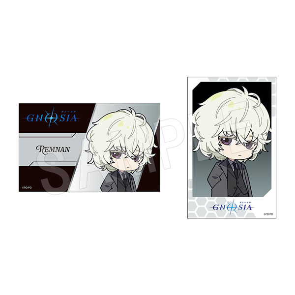 7月発送】グノーシア イラストカード2枚セット 黒スーツver. レムナン