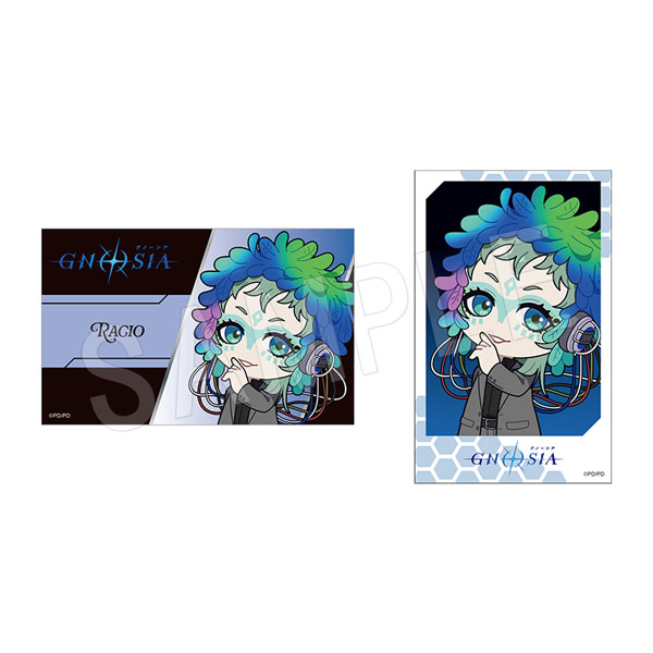 7月発送】グノーシア イラストカード2枚セット 黒スーツver. ラキオ