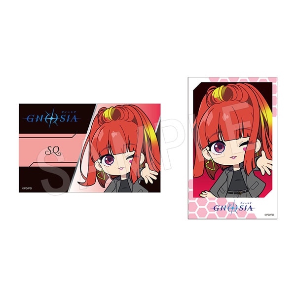 7月発送】グノーシア イラストカード2枚セット 黒スーツver. SQ | か行