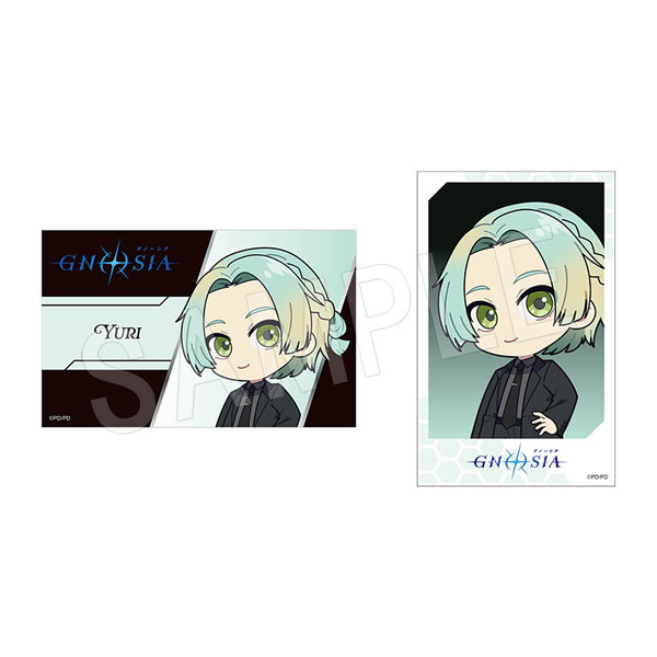 7月発送】グノーシア イラストカード2枚セット 黒スーツver. ユーリ