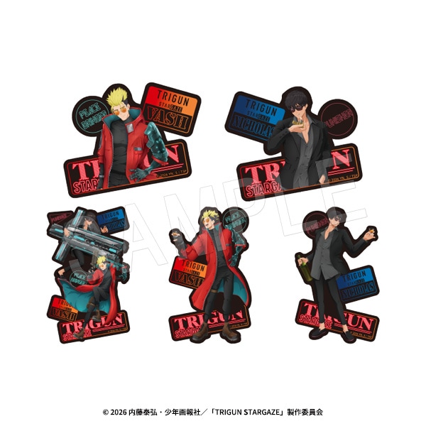 7月発送】TRIGUN STARGAZE ステッカーセットA カラーver. | た行