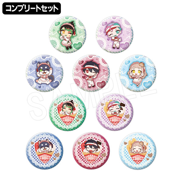 6月～7月発送】にじさんじ トレーディンググリッター缶バッジ マリオン