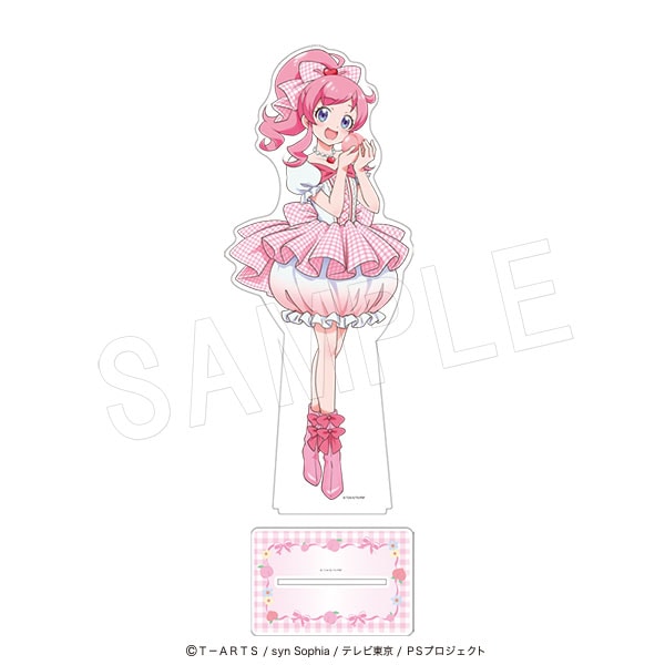 【10月発送】プリティーシリーズ BIGアクリルスタンド Fruits gingham ver. 桃山みらい