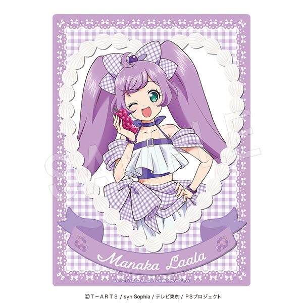 【10月発送】プリティーシリーズ ホロアクリルアートパネル Fruits gingham ver. 真中らぁら