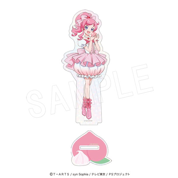 【10月発送】プリティーシリーズ ホロアクリルフィギュアスタンド Fruits gingham ver. 桃山みらい