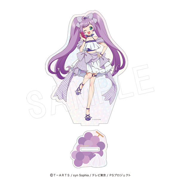 【10月発送】プリティーシリーズ ホロアクリルフィギュアスタンド Fruits gingham ver. 真中らぁら