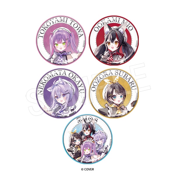 9月発送】ホロライブ 常MOS ランダムホログラム缶バッジ(単品) | は行