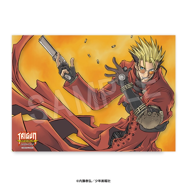 ��10��ȯ����TRIGUN MAXIMAM A3���ꥢ�ݥ����� L��CGC��