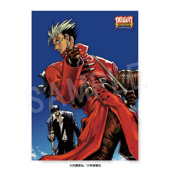 ��10��ȯ����TRIGUN MAXIMAM A3���ꥢ�ݥ����� J��CGC��