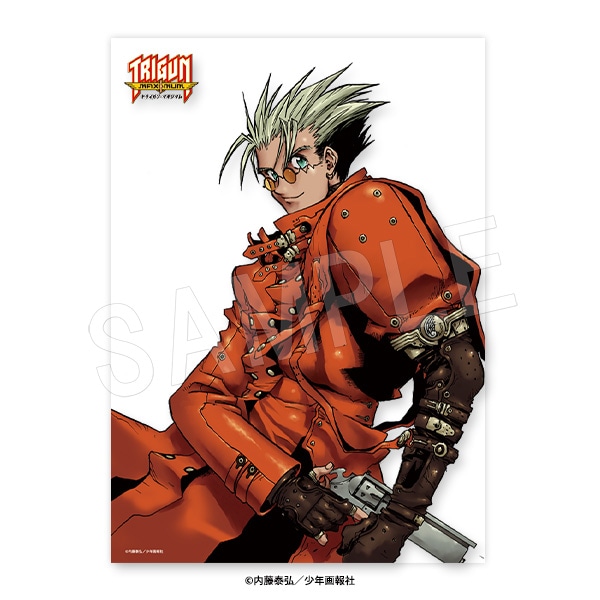 10月発送】TRIGUN MAXIMAM A3クリアポスター F【CGC】 | た行,TRIGUN