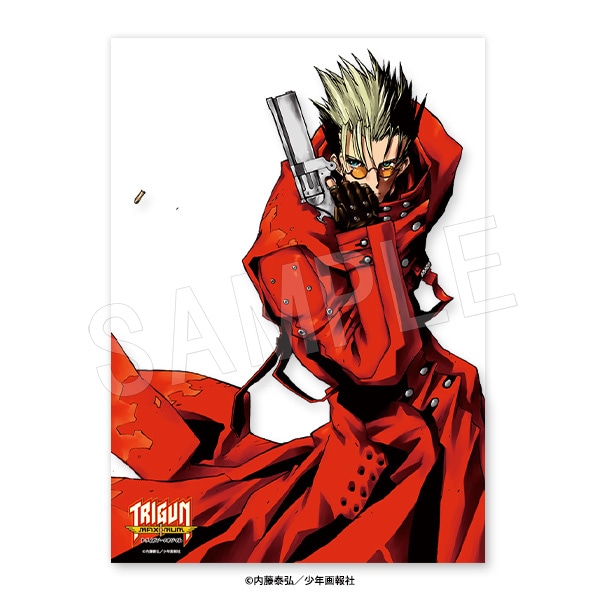 ��10��ȯ����TRIGUN MAXIMAM A3���ꥢ�ݥ����� E��CGC��