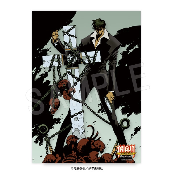 ��10��ȯ����TRIGUN MAXIMAM A3���ꥢ�ݥ����� D��CGC��