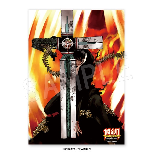 10月発送】TRIGUN MAXIMAM A3クリアポスター C【CGC】 | た行,TRIGUN