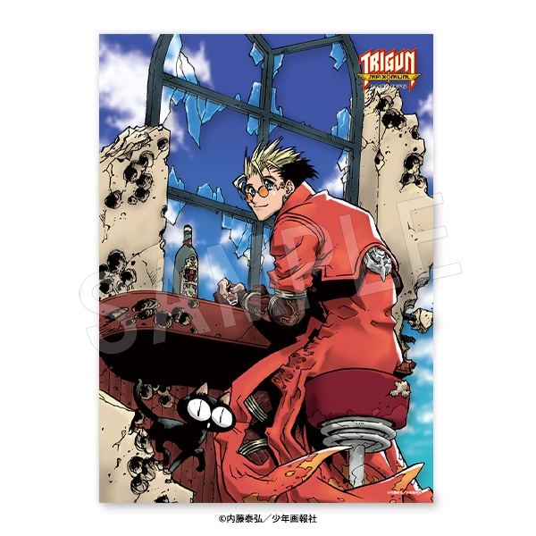 ��10��ȯ����TRIGUN MAXIMAM A3���ꥢ�ݥ����� B��CGC��