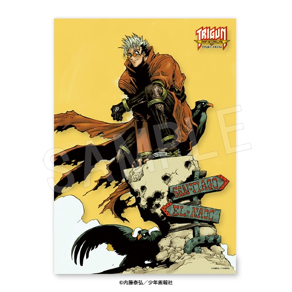 10月発送】TRIGUN MAXIMAM A3クリアポスター A【CGC】 | た行,TRIGUN
