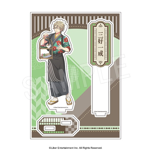 School Days 和風喫茶 in 秋葉原 A5サイズアクリルパネル 11月発送】A3! アクリルフォトプロップス 和風カフェver. 三好一成
