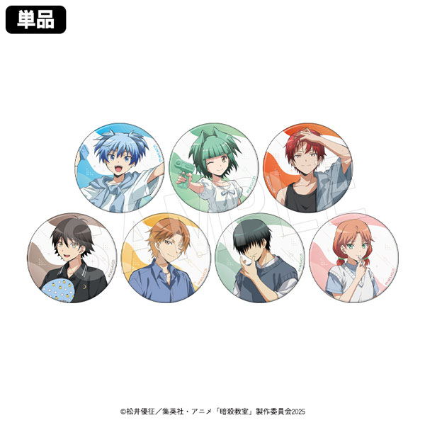 11月発送】暗殺教室 トレーディング缶バッジ 夏の装いver.(pcs) | あ行