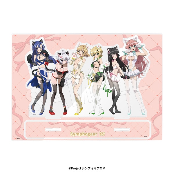 10月発送】戦姫絶唱シンフォギアXV BIGアクリルスタンド 猫ver