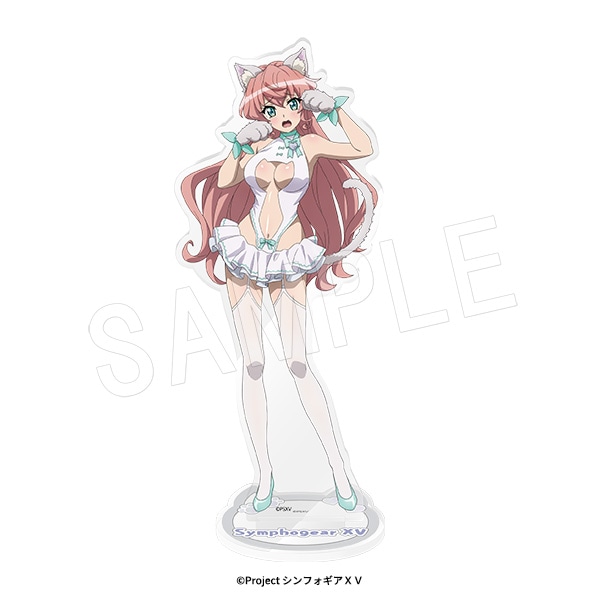 10月発送】戦姫絶唱シンフォギアXV アクリルスタンド 猫ver. マリア