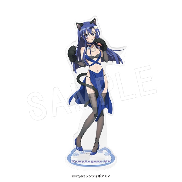 戦姫絶唱シンフォギア アクリルスタンド マリア 月読調 暁切歌 クリス 風鳴翼 10月発送】戦姫絶唱シンフォギアXV アクリルスタンド 猫ver. 風鳴翼