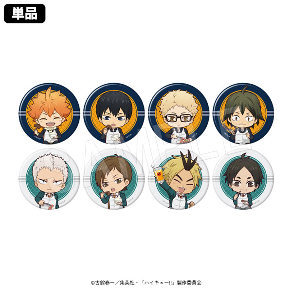 11月下旬～12月発送】ハイキュー!! トレーディンググリッター缶バッジ