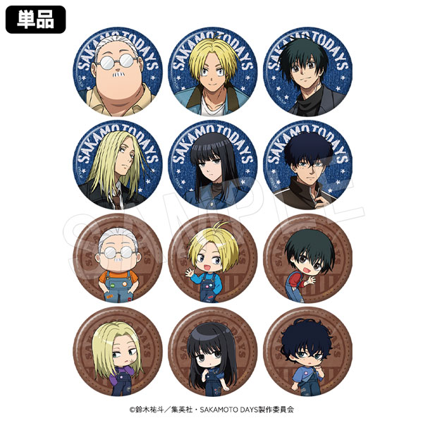 ��4��ȯ����SAKAMOTO DAYS �ȥ졼�ǥ��󥰥ޥåȴ̥Хå� �ǥ˥�ver.(pcs)