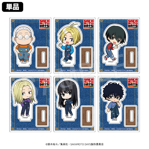 ��4��ȯ����SAKAMOTO DAYS �ȥ졼�ǥ��󥰥�����륹����� �ǥ˥�ߥ˥����ver.(pcs)