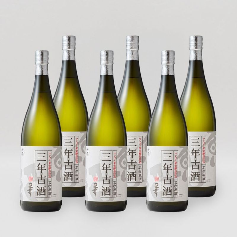 送料無料【古酒の日キャンペーン】忠孝原酒三年古酒43度1800ml×6本