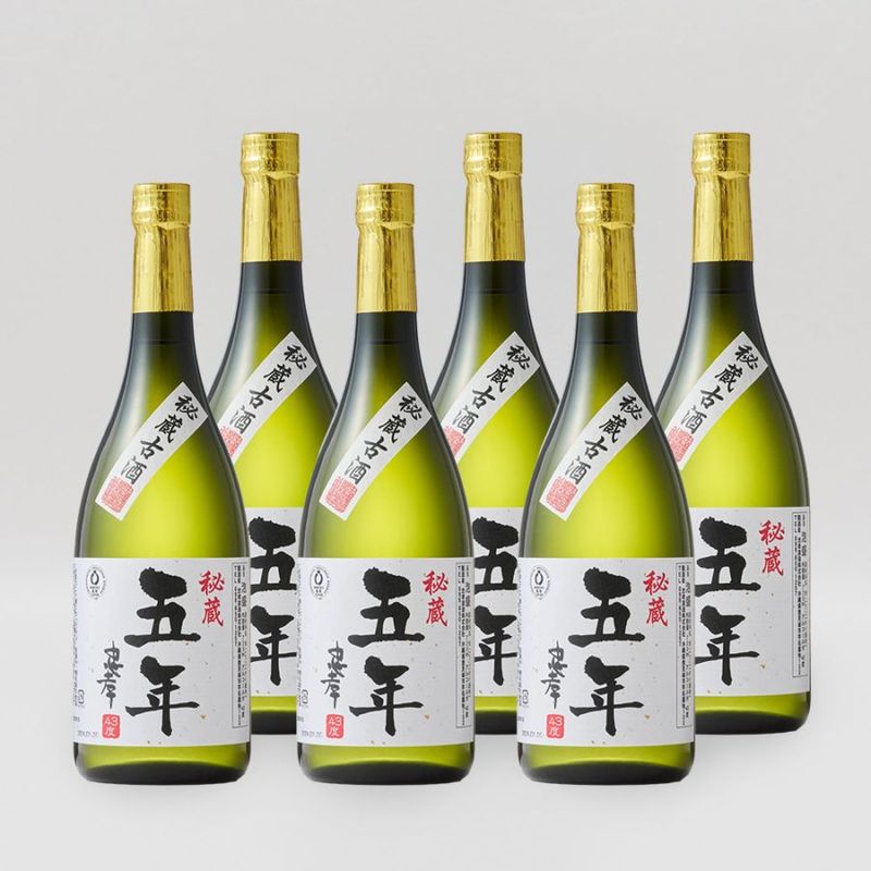 送料無料【古酒の日キャンペーン】5年古酒忠孝43度720ml×6本