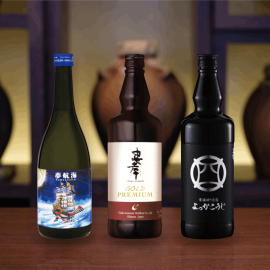 【泡盛初心者おすすめ！初めの 3本セット】忠孝ゴールドプレミアム・夢航海・よっかこうじ　各1本